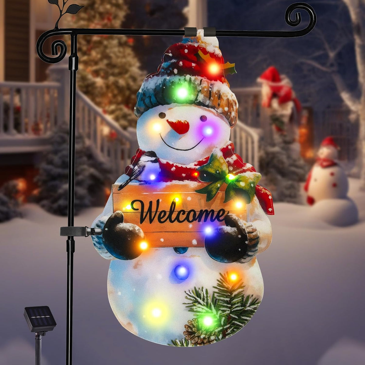 Lighted Winter Yard Décor