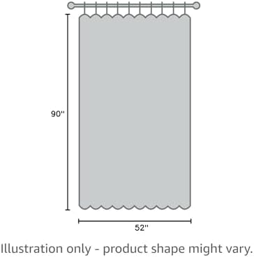 RYB HOME Outdoor Curtains for Patio Waterproof Block Sunlight Thermal Insulated Privacy Assured Thick Outside Curtains for Pergola, Deck, Gazebo, W52 x L90, Natural, 1 Panel - Image 7