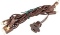 Novelty Lights 5 Feet 10 LED String Light, Warm White on Brown Wire by NoveltyLights-LightExperts