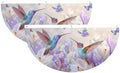 Hummingbird Butterfly Semicircular Hanging Decorative Bunting Flag 2pcs by Ouqiuwa