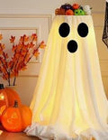 28" Glowing Ghost Candy Bowl Stand - Halloween Decorations Outdoor by Unknown