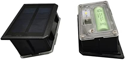 GOODFOEVER 4 Pack Solar Light Replacement Top for Outdoor Fence and Wall, Waterproof Insert (4 Pack) - Image 3