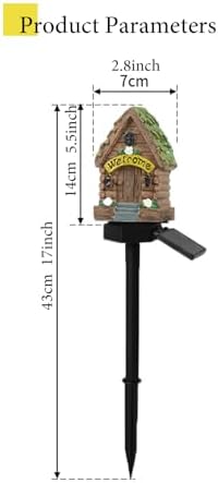 Solar Pathway Lights Outdoor, Waterproof Christmas Solar Lights for Yard, Garden, Patio, Pathway, Warm LED Solar Powered Path Light for Landscape Lighting, Energy Saving Holiday Decoration, Green - Image 7