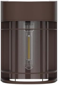Solar Fence Lights, 8 Pack Deck Light Waterproof Solar Outdoor Lights for Garden Fence Post Backyard Decor, Brown - Image 4