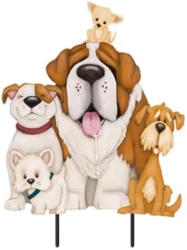 Briarwood Lane Everday Everyday Metal Art 29x17 Dogs Spoiled Here for Everday Metal Art by BriarwoodLane