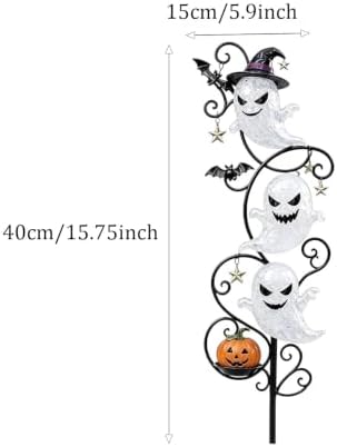 Halloween Decorations Outdoor-Solar Stake Lights Halloween Decor (15.75" H) - Image 2