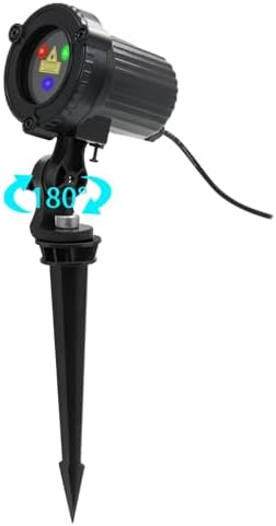 Christmas Laser Lights, Outdoor Garden Laser Lights Projector with Moving RGB Waterproof for Christmas Holiday - Image 4