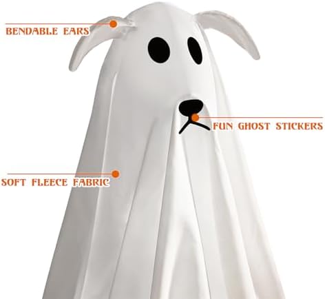 Halloween Decorations Outdoor - 3 Pack Lighted Spooky Ghost Decorations - Image 2