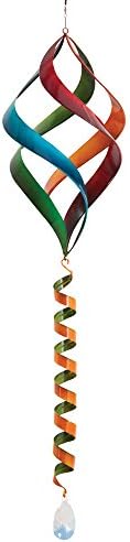 Bits and Pieces Enameled Rainbow Wind Spinner - Sun Catcher by BitsandPieces