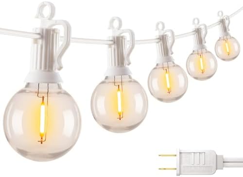Brightown Outdoor String Lights, 69FT G40 LED IP65 Waterproof Patio Lights by Brightown