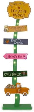 Winnie Baby Shower Decorations | Lighted Wood Baby Shower Standing Signs for Indoor Outdoor Yard Porch Decor | Hundred Acre Wood Birthday Party Decor by Unknown