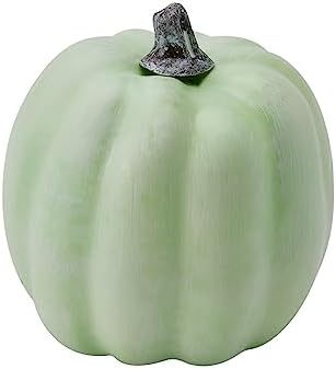 Lucakuins 7Pcs Artificial Pumpkins Fall Decoration Assorted Faux Pumpkin Cute Foam Pumpkins for Home Outside Halloween Decorating (Green2, One Size) - Image 4