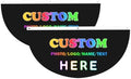 Design Custom Photo Semicircular Hanging Decorative Bunting Flag 2pcs by Ouqiuwa