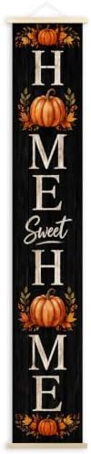 Home Sweet Home Fall Porch Door Banner Wall Decorations 8x47 by Unknown