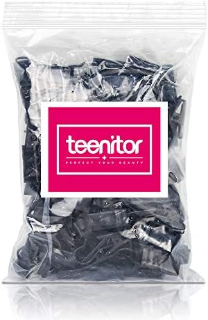 Teenitor 100 Pack Small Curtain Clips Curtain Hooks for Outdoor String Lights, Stainless Steel Clips for Hanging Curtain Hooks for Drapes, Black - Image 7