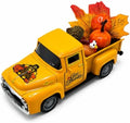 Thanksgiving Vintage Metal Truck Decor, 5.7 Inch Turkey Decor, Fall Decorations for Home, Turkey Decorations Farmhouse Thanksgiving Table Centerpiece for Dining Room, Mantel, Shelf, Kitchen by YIPRONS