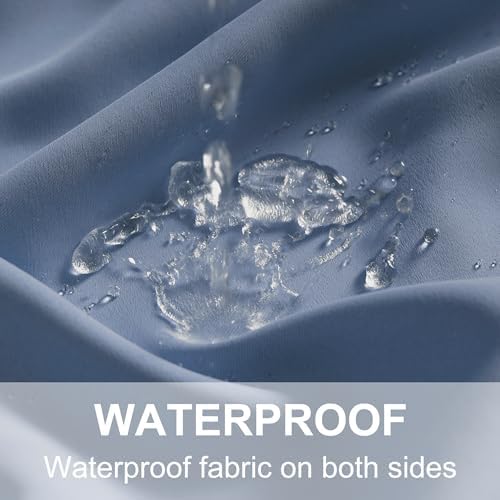 RYB HOME Outdoor Curtains for Patio Waterproof Privacy Thermal Insulated - Image 5