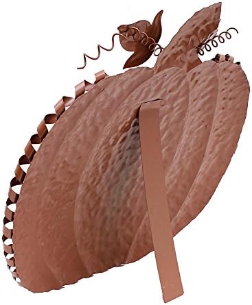 Pumpkin Decoration for Home Free Standing Metal Flat Pumpkins - Image 6