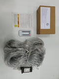 14.8x5FT Christmas Net Lights Outdoor Plug in with 8 Modes by HEYCOLOR