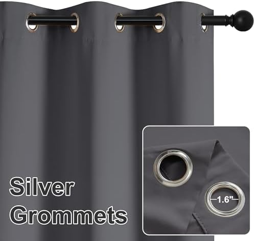 RYB HOME Pergola Curtains Outdoor for Patio Waterproof Privacy - Image 4
