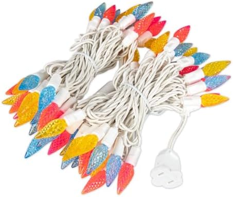 70 Light 24Ft Spring Easter C6 LED Strawberry String Lights - Image 5
