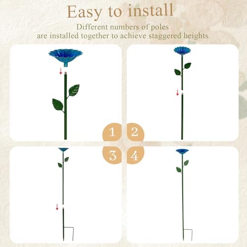 4 Pack Bee Watering Station, Bee Bath for Garden Outdoor Yard Decor - Image 4