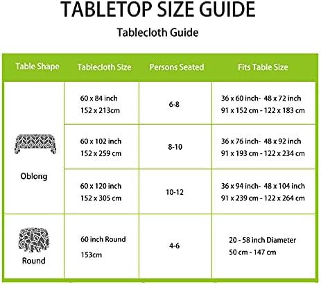 LUSHVIDA Moroccan Outdoor Tablecloth with Umbrella Hole, 60x84 Inch Navy - Image 7