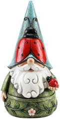 Garden Ladybug Gnome Statues Outdoor Ladybug Decor for Yard and Indoor Home by Unknown