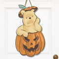 Halloween Door Decorations Pumpkin Outdoor Decor for Garden Farmhouse by FREHVN