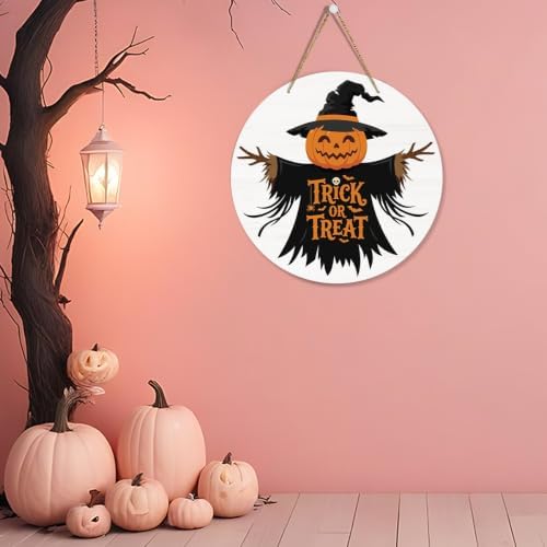 Scarecrow Fall Halloween Reversible Decor for Front Door Outside - Image 5