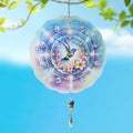 10 Inch 3D Hummingbird Wind Spinner with Crystal Pendant, Renyalora Colorful Metal Mandala Hanging Spinner, Kinetic Wind Sculpture for Outdoor Yard, Garden, Patio, Balcony Decor by Renyalora