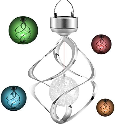 Solar Lights Outdoor Wind Chimes LED Colour Changing Hanging Light - Image 5