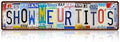 Vintage Show Me UR Titos Metal Tin Signs Wall Decor by MTsigns