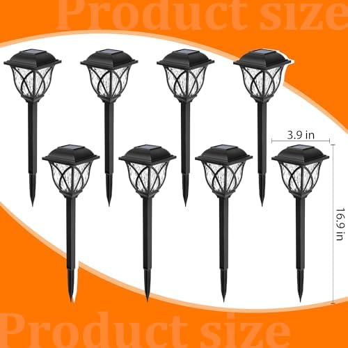 GIGALUMI Solar Lights Outdoor Waterproof, LED Solar Garden Lights - Image 6