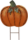 Pumpkin Garden Stake Metal Yard Sign Fall Decor Decorative Pumpkin Yard by Unknown
