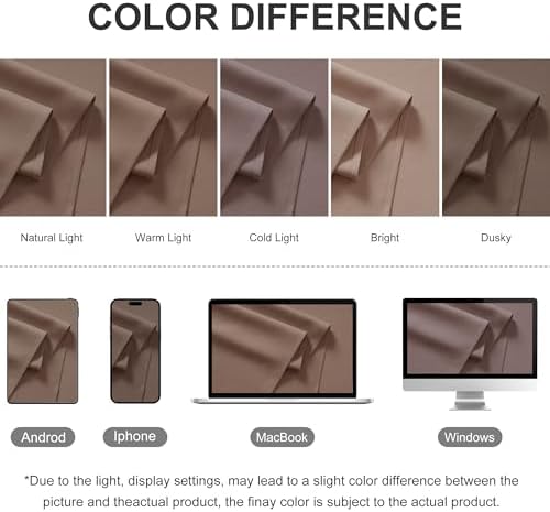 RYB HOME Extra Wide Outdoor Curtains for Patio Waterproof Privacy - Image 6