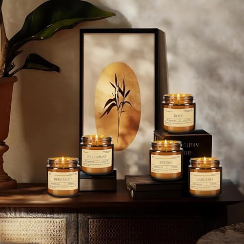 Scented Candle Set 24 Pack (3.05oz Each) - Aromatherapy Candles with Essential Oils, Smokeless Soy Wax Candles in 12 Scents, Gift for Women/Mom, Valentine/Mother's Day/Christmas/Birthday - Image 6