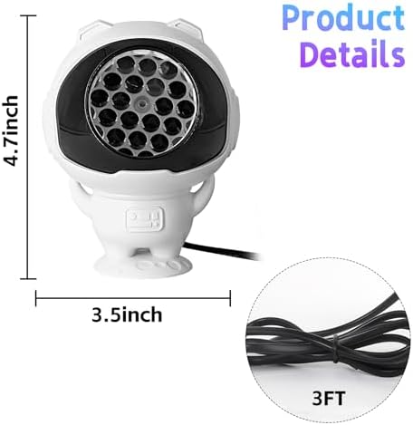 Halloween Projector Lights Outdoor/Indoor, Led Lights Projector for Halloween Decorations, Holiday Projector for Halloween Party,Newly Upgraded Halloween Indoor for Home - Image 6