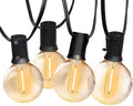 SUNTHIN 27FT Globe Outdoor String Lights with 14 G40 LED Bulbs (1 Spare) by SUNTHIN