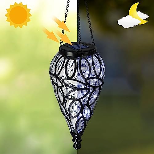 SUNNYPARK Solar Hanging Lantern Outdoor Lights - Image 4