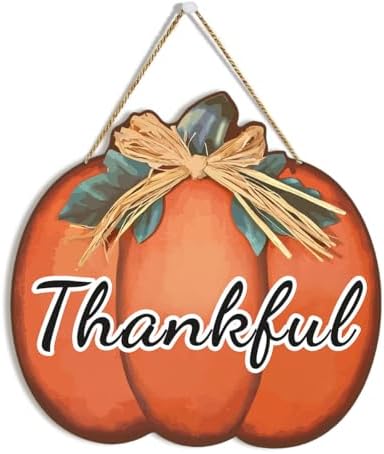 Thanksgiving Pumpkin Decor Decorations for Home by Lomacan