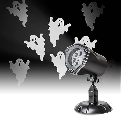 PEIDUO Halloween Projector Lights, Rotating Ghost Projector Halloween, Waterproof Outdoor Halloween Projector, Landscape, Yard, Patio, Garden, Party Decor by PEIDUO