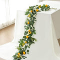 Mizii Artificial Lemon Garland 6FT Fake Fruit Lemons Garland with Berries Green Leaves Hanging Vines Greenery Decorations for Kitchen Table Centerpieces Room Party Birthday Decor (Lemon with Berries) by Mizii