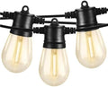 SUNTHIN 48FT Outdoor String Lights with 16 LED Shatterproof Bulbs by SUNTHIN
