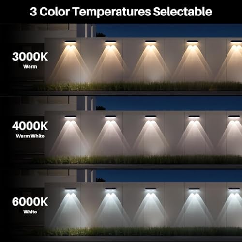 Solar Mailbox Light Outdoor for Wall, House Number, Address, Sign, Fence - Image 3
