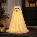 1 Packs Spooky Ghost Halloween Cat Decor Indoor for Birthday Party by Zesua