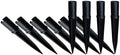 Replacement Stakes for Solar Lights, 10Pack ABS Reinforced Ground Spikes(Fit for Pole Outer Diameter 0.39 inch & Inner 0.51 inch), Solar Wheat Ear Lights Stakes for Outdoor Pathway Christmas by Unknown