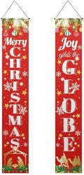 Christmas Decoration Merry Christmas Door Banner Porch Signs Welcome Banner for Holiday Winter Xmas Backdrop Hanging Decor Yard Sign for Front Door Wall Cover Party Supplies Outdoor Indoor by WelcometoLuarisgur