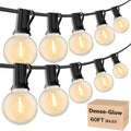 RTTY 60 FT Outdoor String Lights, LED Patio Light 32 LED Waterproof Bulbs by RTTY
