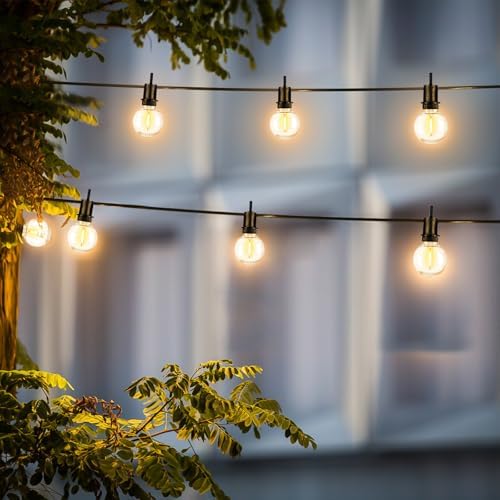 ZJOJO 100FT Outdoor String Lights, Outdoor Lights for Patio - Image 7